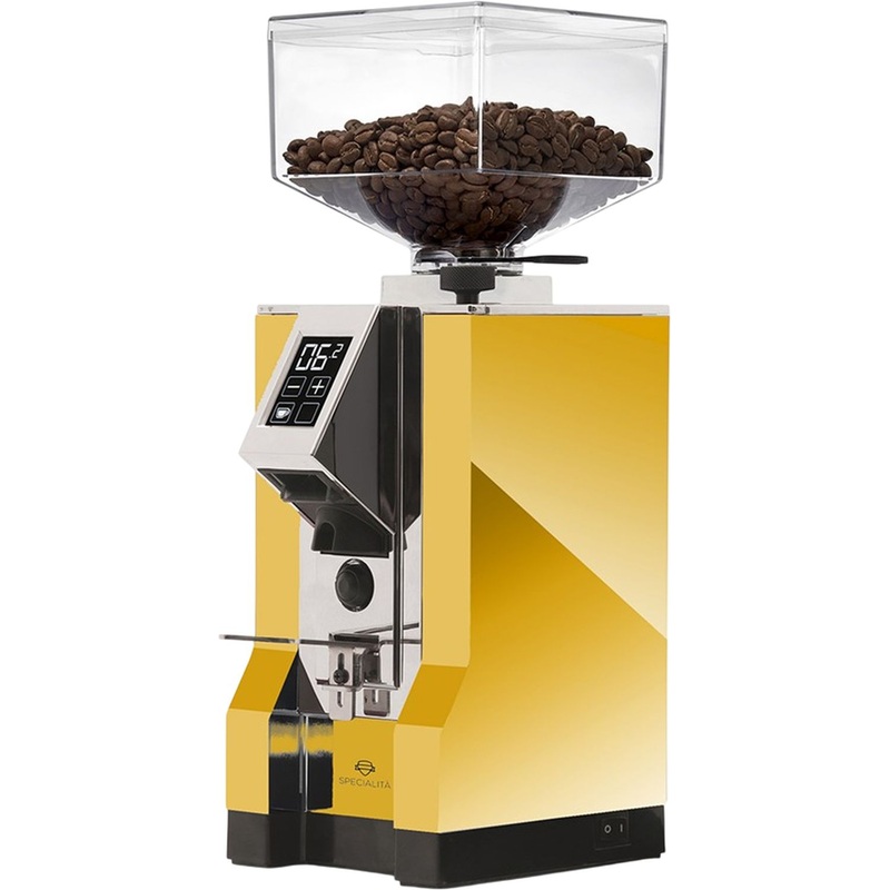 Изображение товара Кофемолка профессиональная жерновая Eureka Mignon Specialita 55 16CR (202540) золотистая