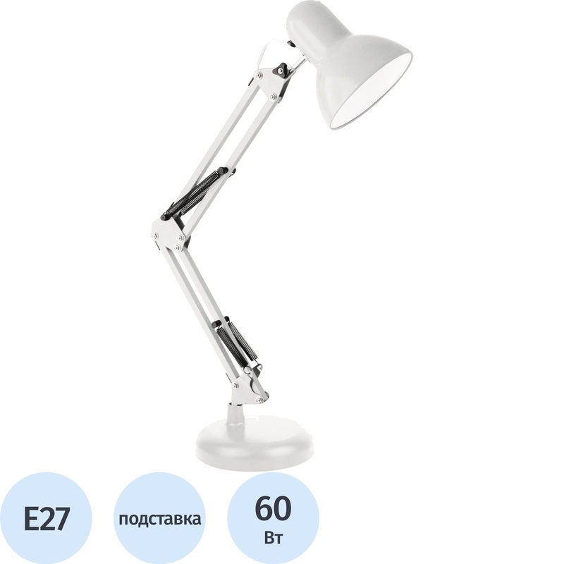 Изображение товара Настольный светильник Ultraflash UF-313 С01 белый классический стиль