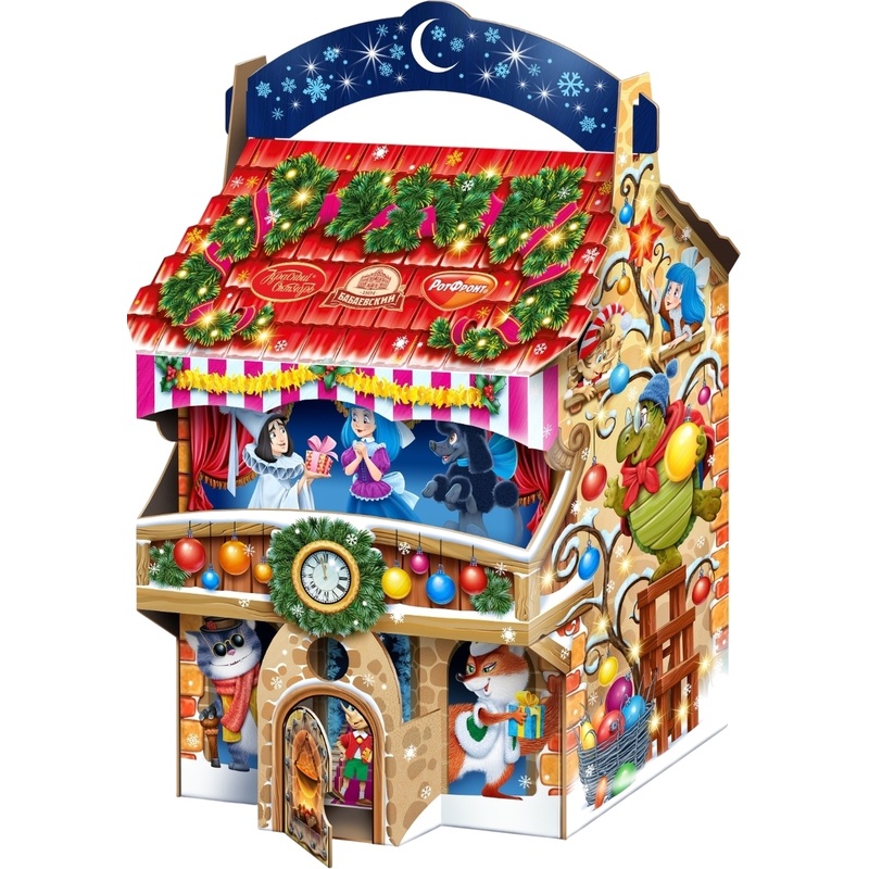 Изображение товара Новогодний сладкий подарок Объединенные кондитеры 1000 г