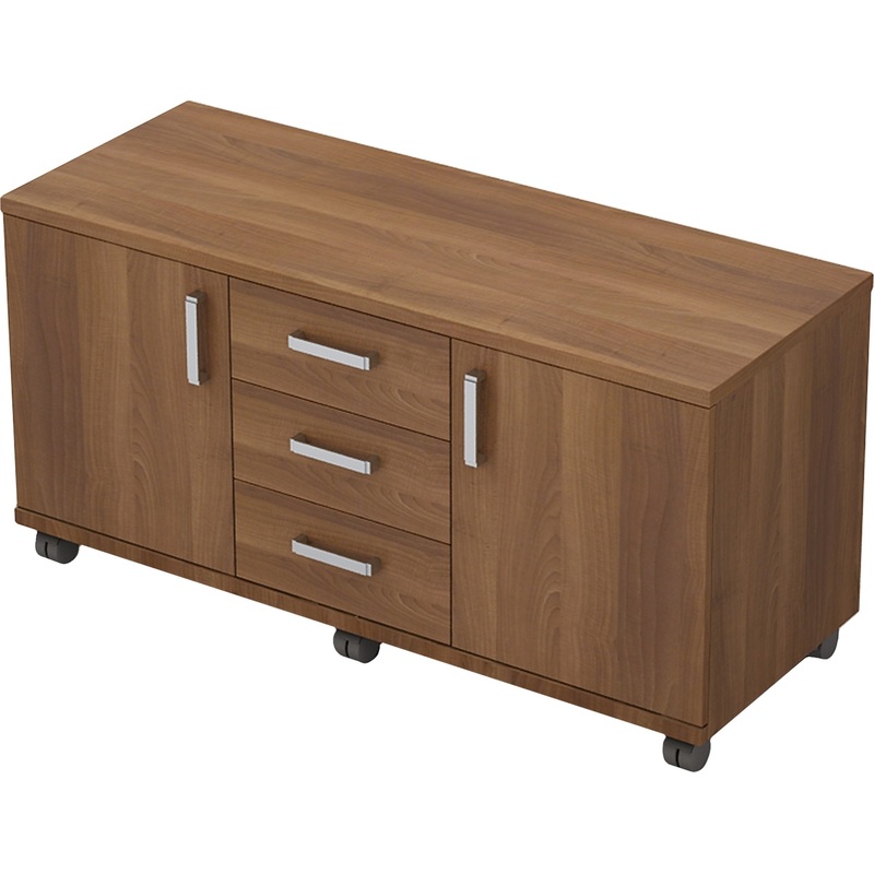 Изображение товара Тумба подкатная Avance 6Т.006, 3 ящика, шамони тёмный, мобильная, Россия