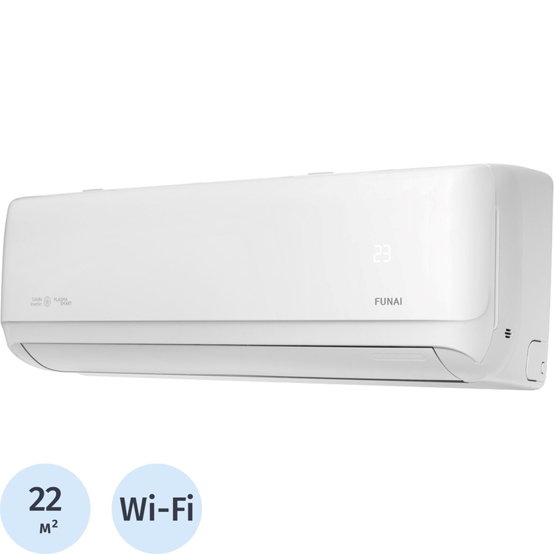 Изображение товара Сплит-система инверторная Funai RAC-I-DA25HP.D01 комплект для охлаждения и обогрева до 22 м²