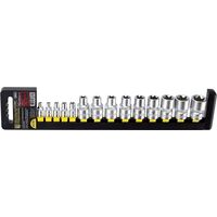 Набор головок торцевых Torx Berger 1/2-1/4 дюйма 14 штук (BG2165)