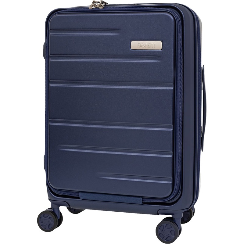 Изображение товара Чемодан Fabretti размер M 48 л из поликарбоната синий