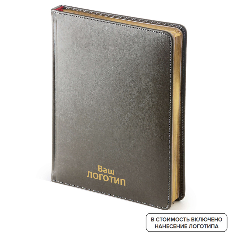 Изображение товара Ежедневник недатированный Bruno Visconti Sidney А6 серый 136 листов