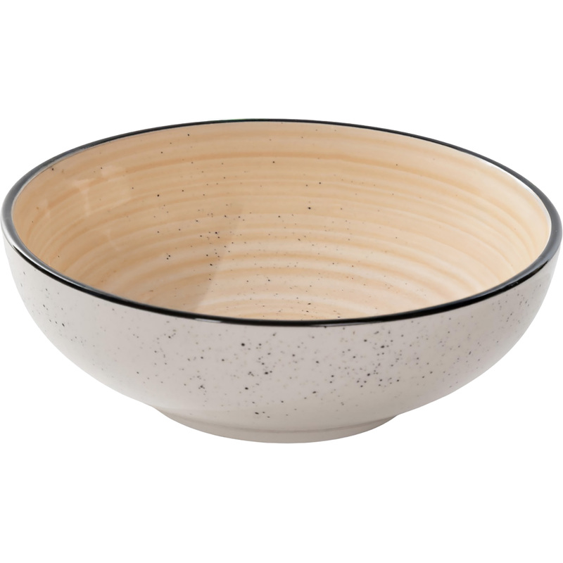 Изображение товара Тарелка суповая Elrington Бриз Пальмира керамика 18 см разноцветная (6 штук в упаковке)