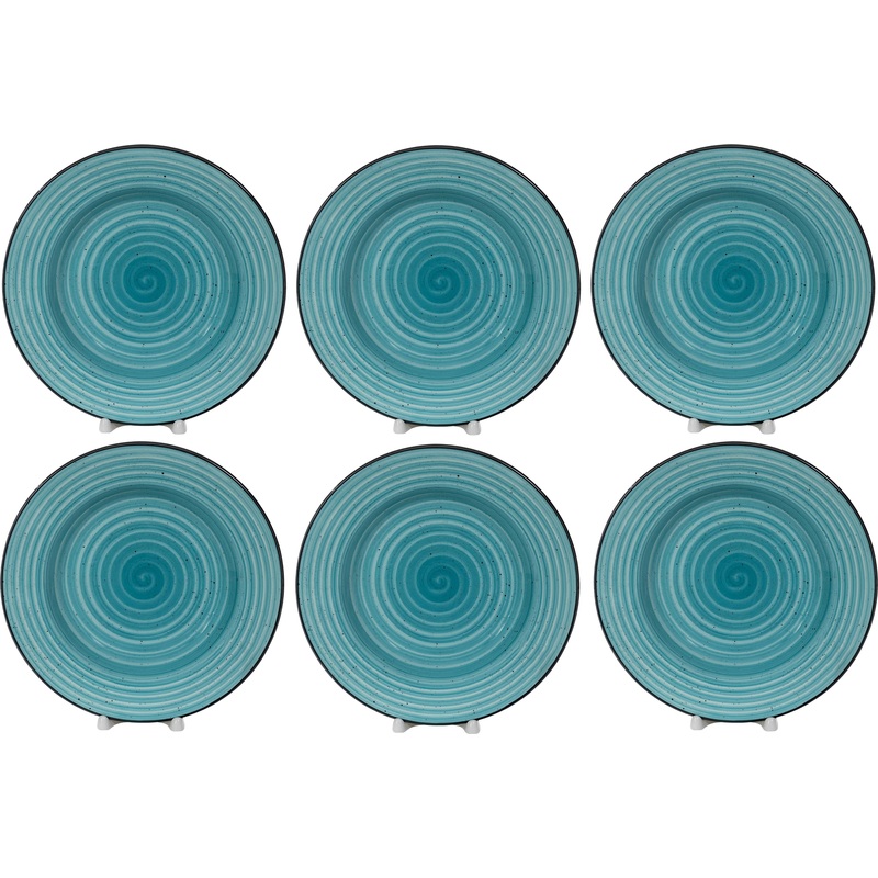 Изображение товара Набор тарелок на 6 персон 6 предметов Elrington Бриз Эмилия керамический (191-27027)