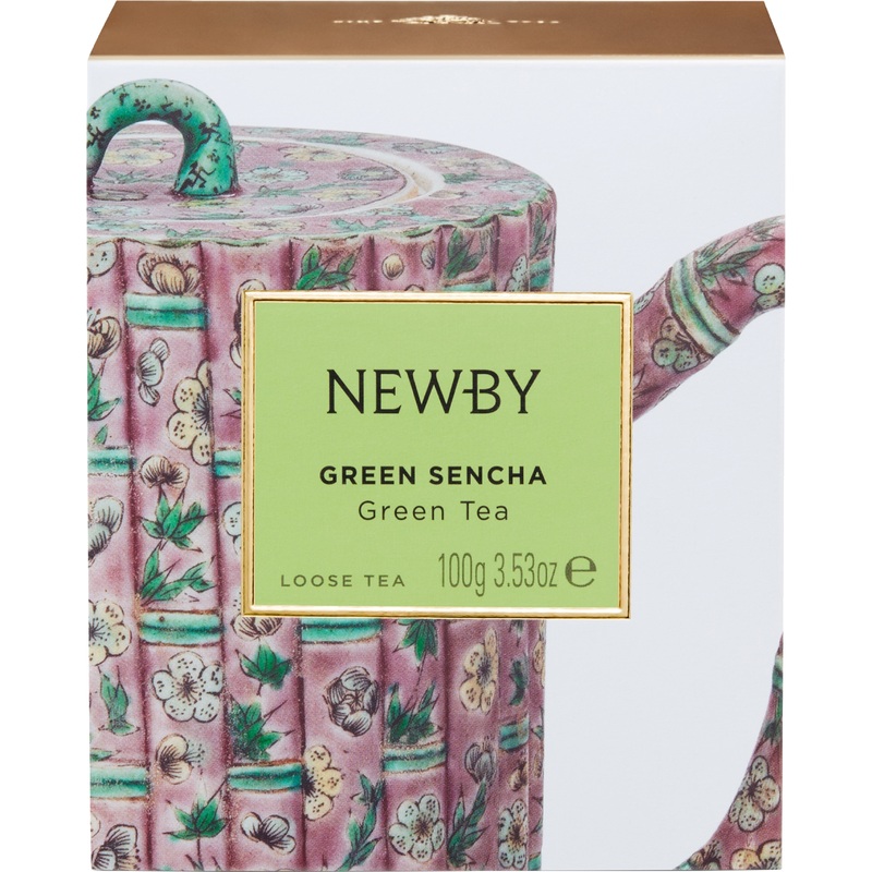 Изображение товара Чай листовой зелёный Newby Green Sencha 100 г Изображение товара Чай листовой зелёный Newby Green Sencha 100 г