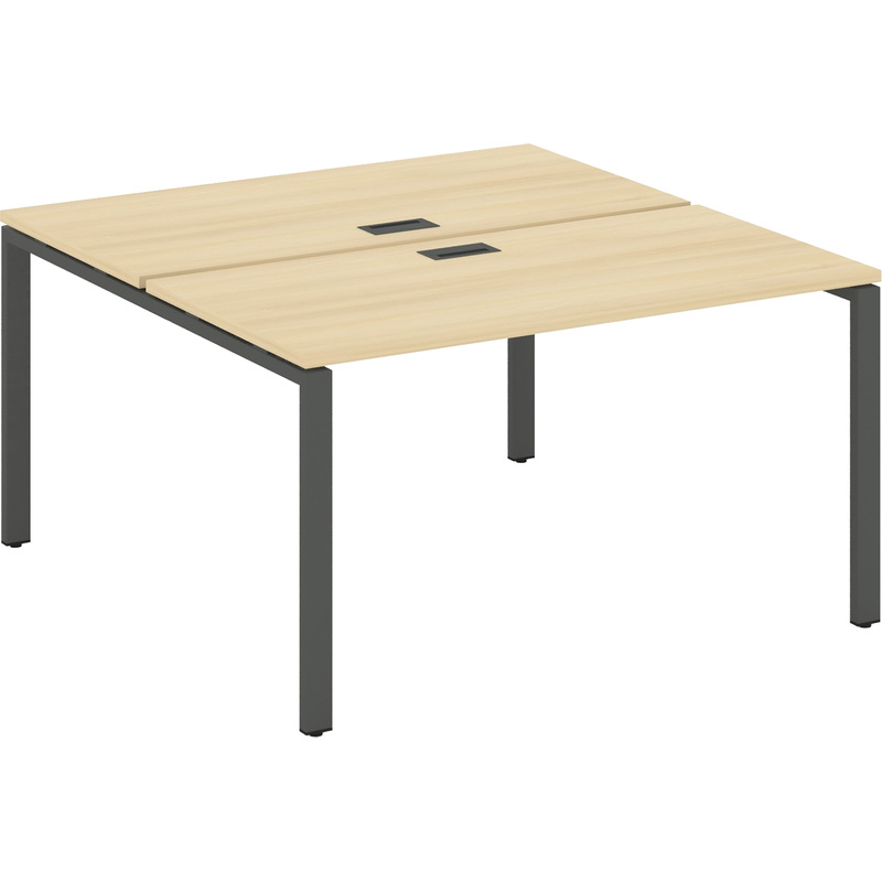 Изображение товара Рабочая станция SN-6P.DRS-003 (акация лорка/антрацит, 1380х1232х750 мм)