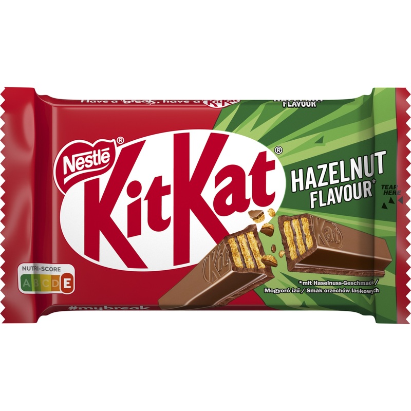 Изображение товара Шоколадный батончик KitKat 41.5 г с хрустящей вафлей и кокойо из экологически чистых источников