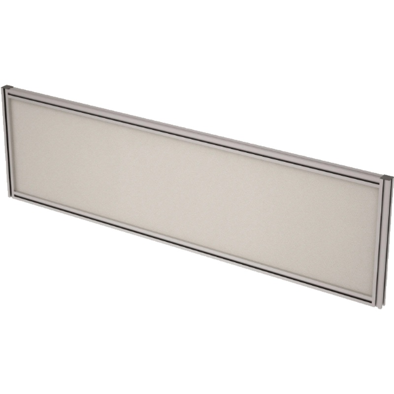 Изображение товара Экран к столу с креплением фронтальный (латте, 1200х18х400 мм)