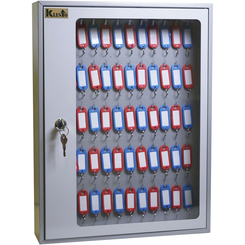 Изображение товара Шкаф для ключей Klesto SKB-65 серый на 65 ключей