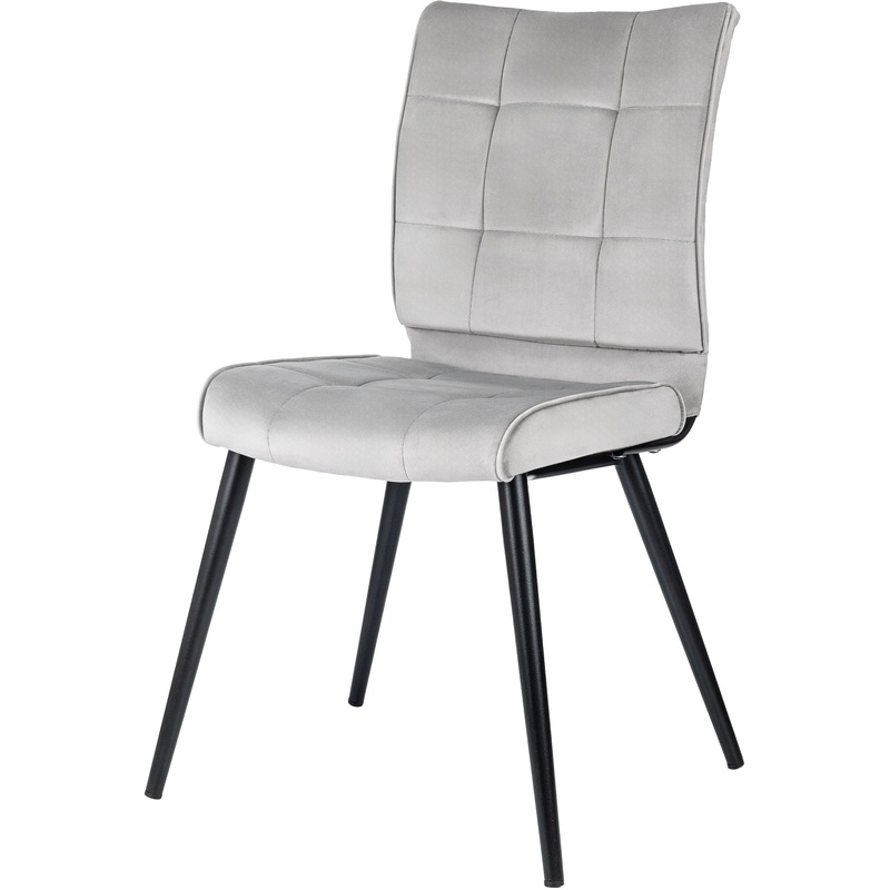 Изображение товара Обеденные стулья Бюрократ CH-K11 серые комплект из 2 штук для дома и HoReCa