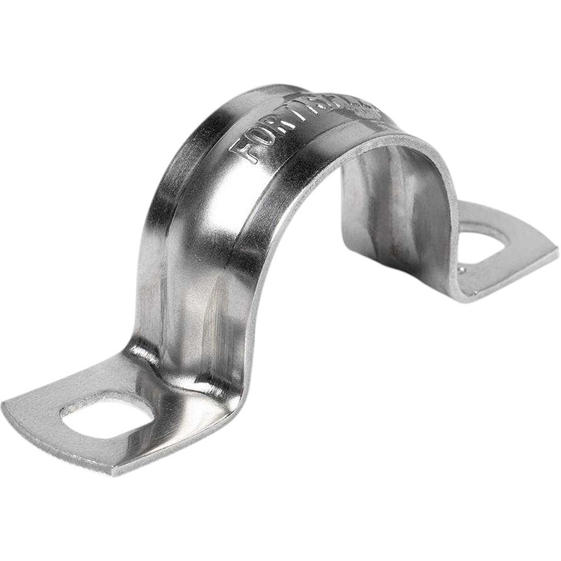 Изображение товара Скоба двухлапковая для кабеля Fortisflex СМД 31-32 50 штук в упаковке (49378)