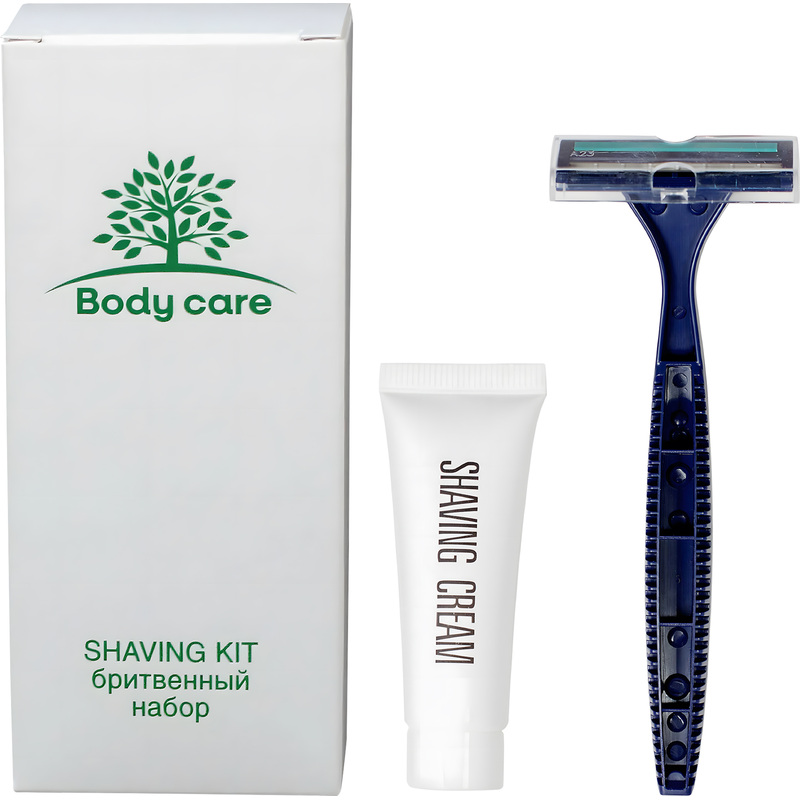 Изображение товара Набор бритвенный Luscan Body care с кремом и 200 шт. в упаковке