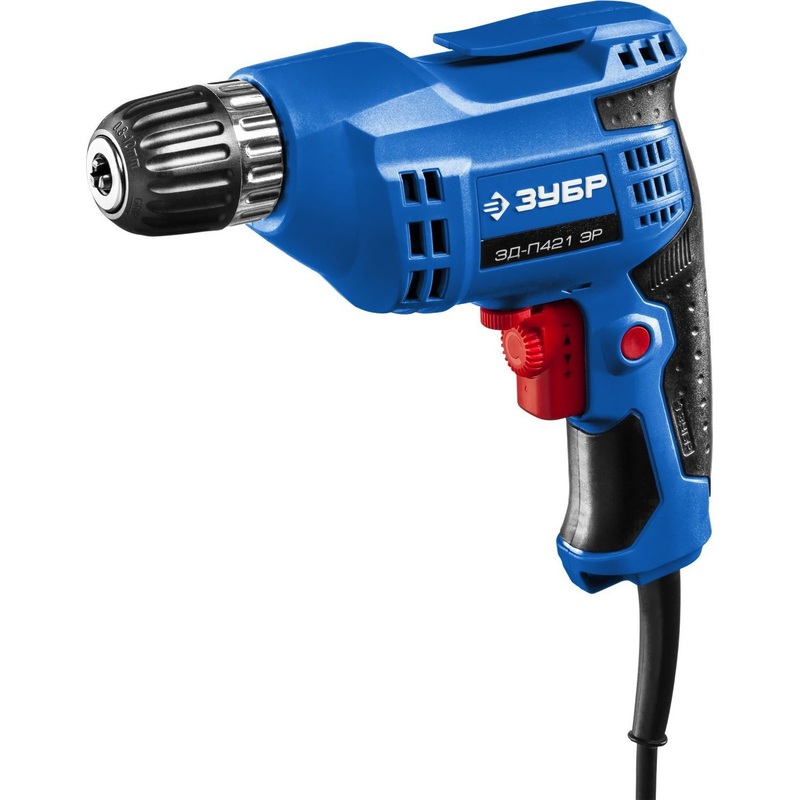 Изображение товара Дрель ЗУБР ЗД-П421 ЭР с быстрозажимным патроном
