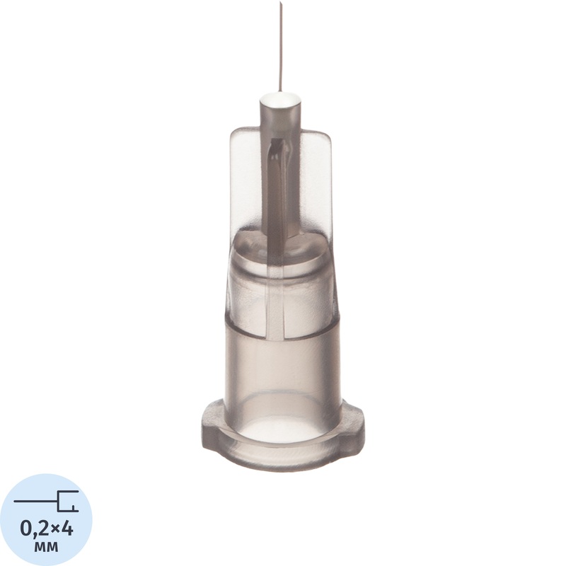 Изображение товара Игла инъекционная Paramed Luer 33G 0.2 x 4 мм 100 штук стерильная