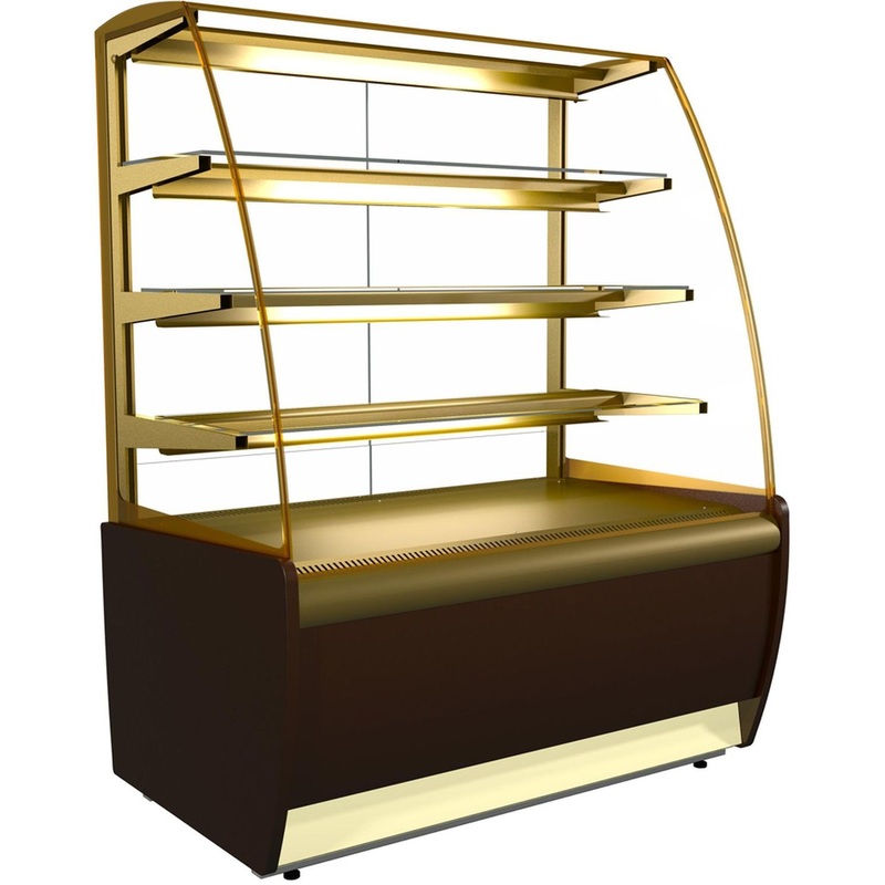 Изображение товара Витрина кондитерская Полюс K70 VM 0,9-1 0012-0109 (ВХСв-0,9д Carboma)