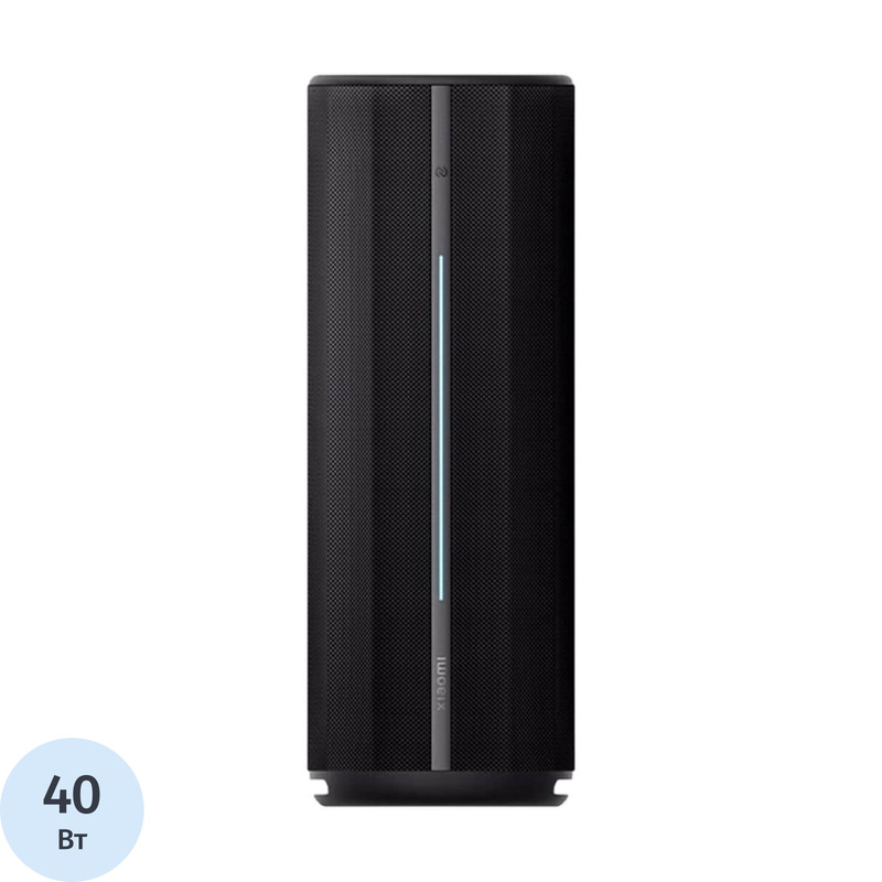 Изображение товара Акустическая система Xiaomi Bluetooth Speaker чёрная с подсветкой (QBH4275GL)