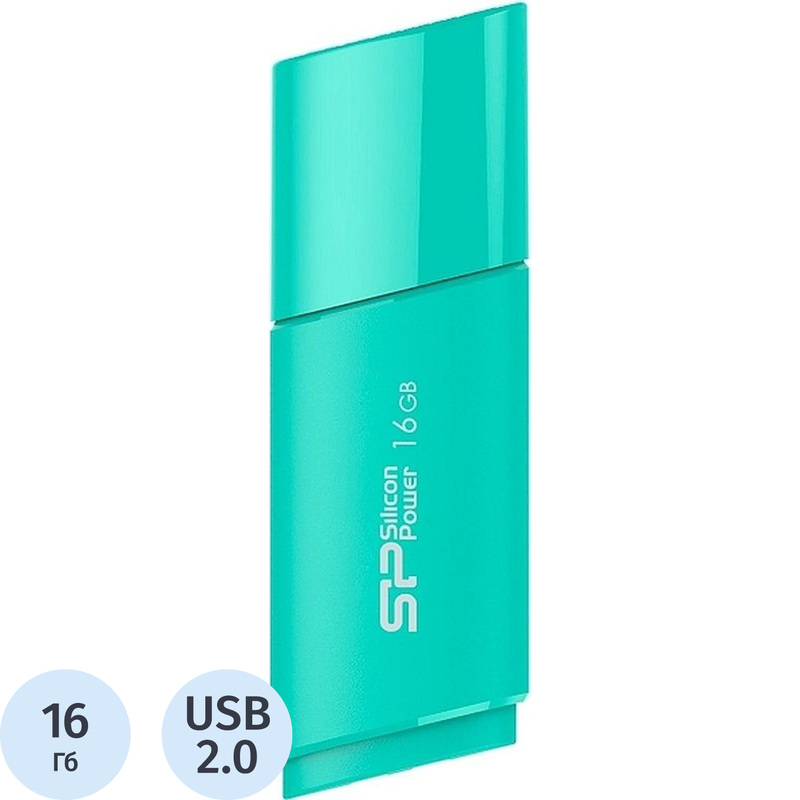 Изображение товара Флешка USB 2.0 16 ГБ Silicon Power Ultima U06