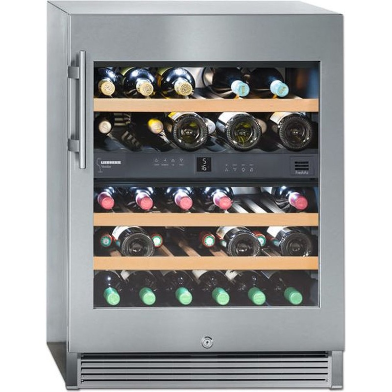 Изображение товара Винный шкаф Liebherr Wtes 1672 серебристый (123 литра, 1 камера, с дисплеем)