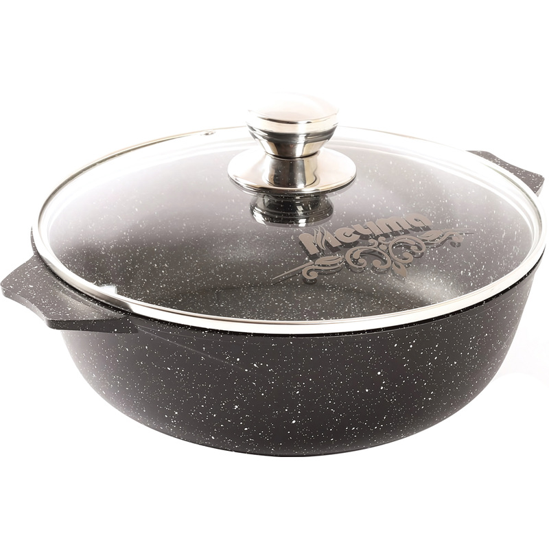 Изображение товара Жаровня Мечта Гранит Black Induction Pro 28 см 4 л алюминий