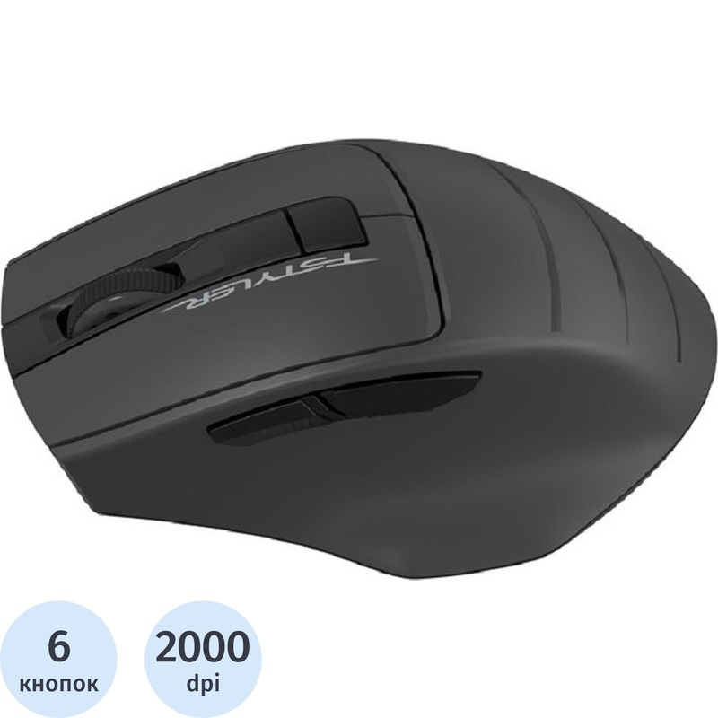 Изображение товара Мышь компьютерная A4Tech Fstyler FG30 беспроводная для правой руки 2000 dpi
