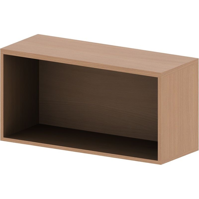 Изображение товара Полка навесная Логика (бук бавария светлый, 800x300x400 мм)