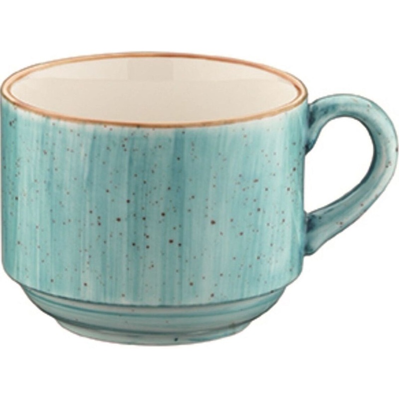 Изображение товара Чашка чайная Bonna Аква фарфоровая объемом 210 мл с рисунком