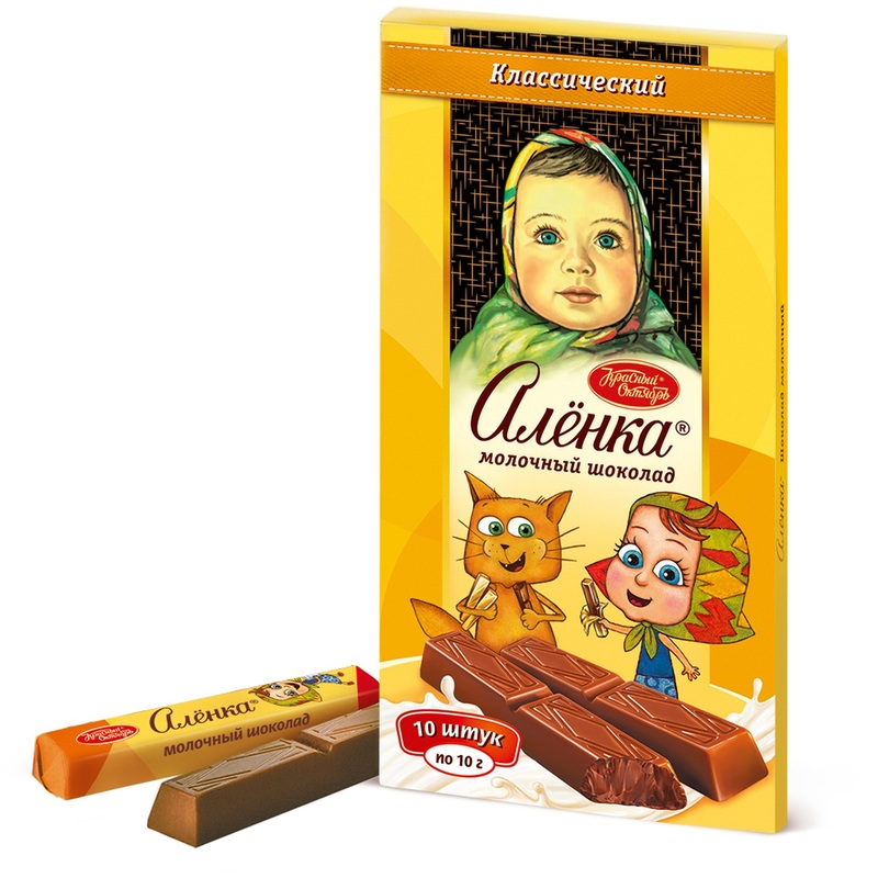 Изображение товара Шоколад Аленка молочный 100 г