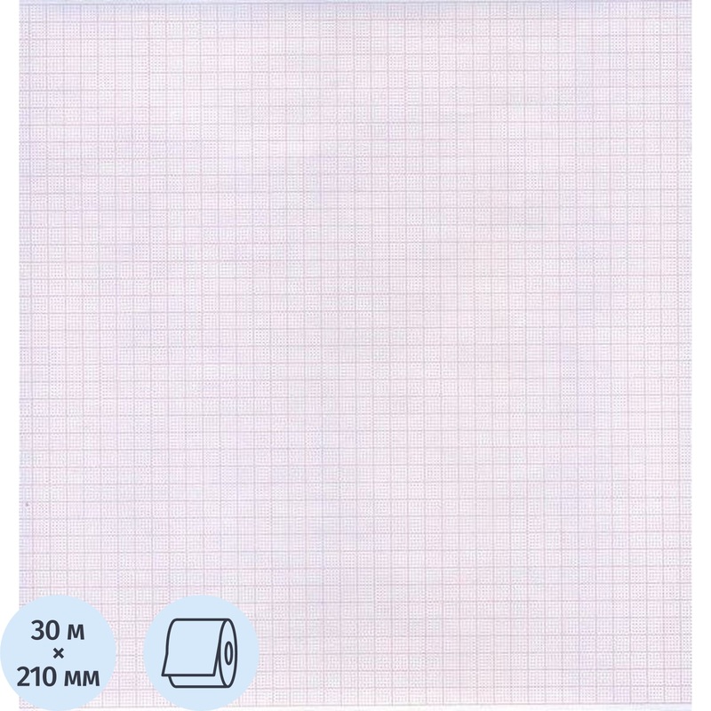 Изображение товара Бумага для ЭКГ рулон 30м 210мм розовая высокая чувствительность Россия