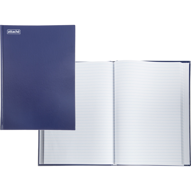 Изображение товара Книга учета на сшивке 144 листа А4 в линейку из бумвинила синий