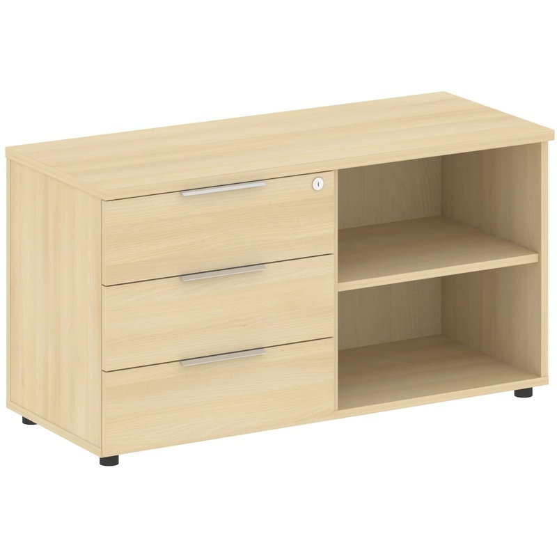 Изображение товара Тумба сервисная Metal System Style Б.ТС-2 (акация лорка, 1096x450x580 мм)