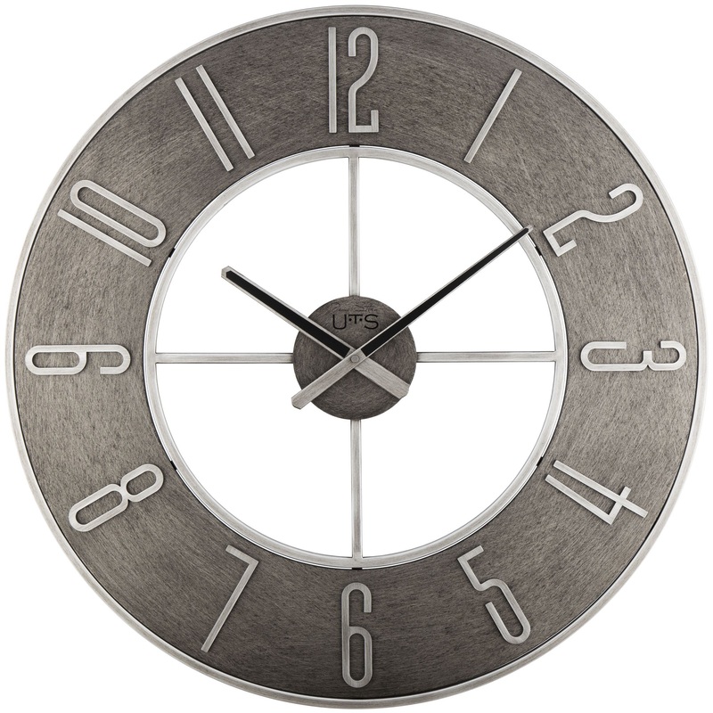 Изображение товара Настенные часы Tomas Stern 9084 стиль индустриальный металлический размер 68х68 см