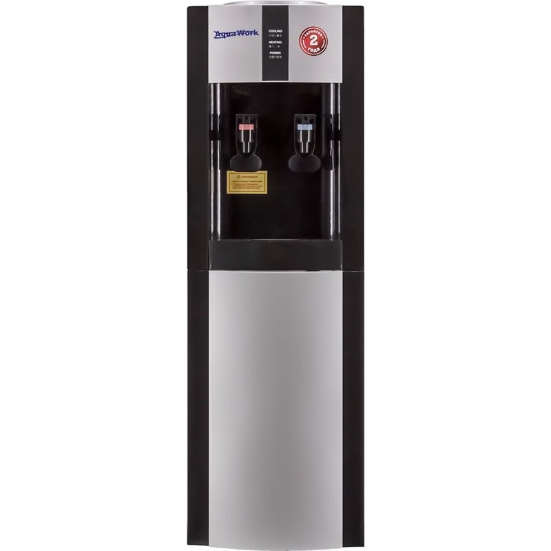 Изображение товара Кулер для воды Aqua Work 16LDR серебристый нагрев охлаждение