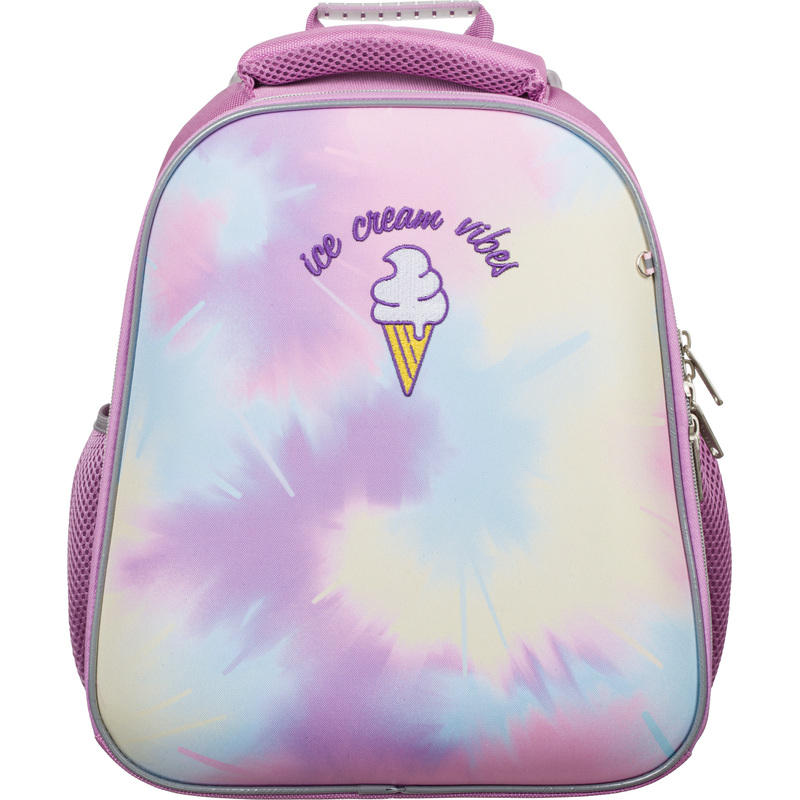 Изображение товара Детский школьный ранец Комус Класс Basic Enjoy для девочек pink с вышивкой