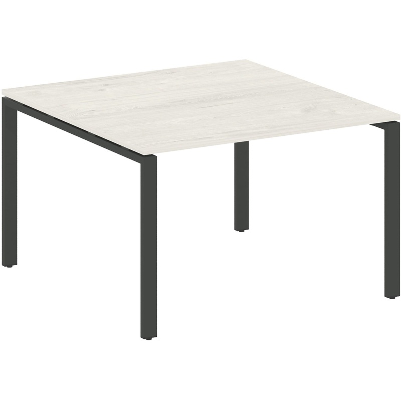 Изображение товара Стол для переговоров Metal System Style БП.ПРГ-1.2 дуб наварра/антрацит 1200x1235x750 мм