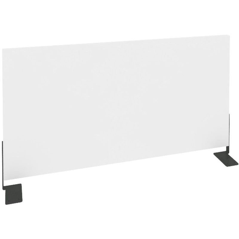 Изображение товара Экран к столу Onix O.EKR-72 с креплением боковой (белый бриллиант/антрацит, 720х18х370 мм)