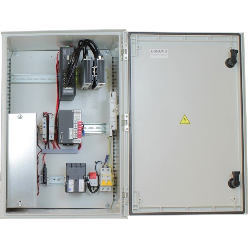 Изображение товара Коммутатор Osnovo OSP-46TB3 с поддержкой PoE и 10 портами LAN