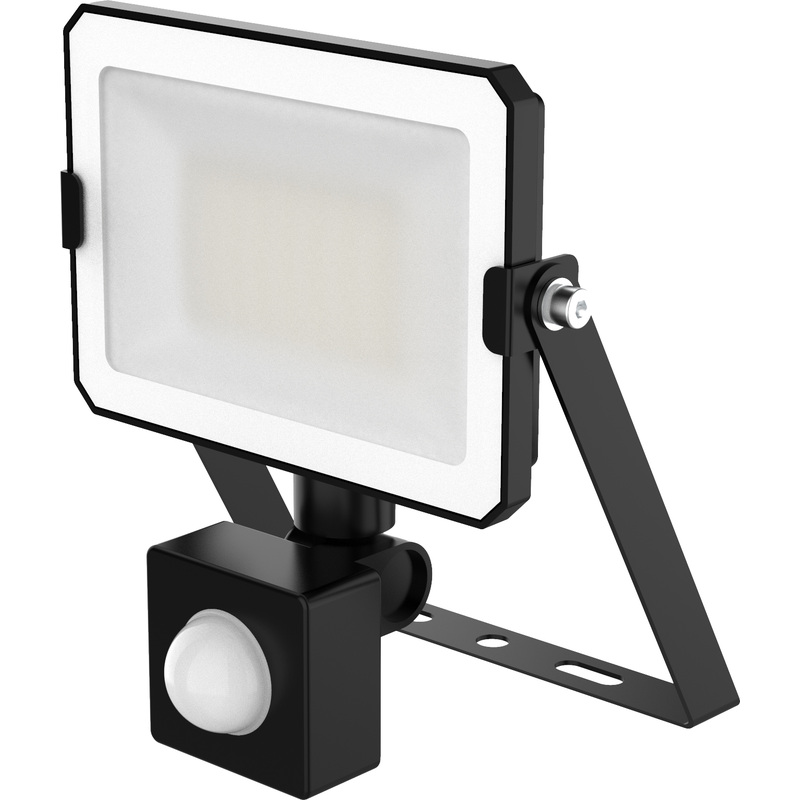 Изображение товара Уличный светодиодный прожектор Osram 20Вт с датчиком движения IP65