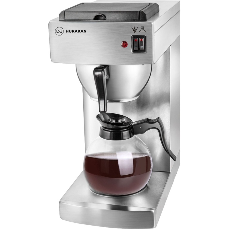 Изображение товара Кофеварка капельная Hurakan HKN-CM2E для молотого кофе 1600 Вт серебристая