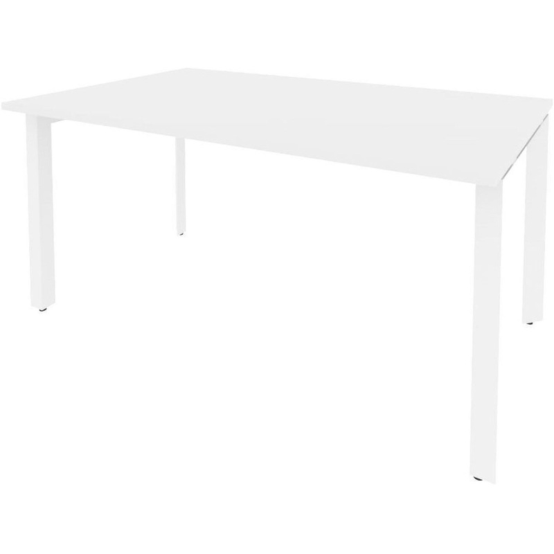 Изображение товара Стол для переговоров Onix-П O.MP-PRG-1.4 белый бриллиант/белый