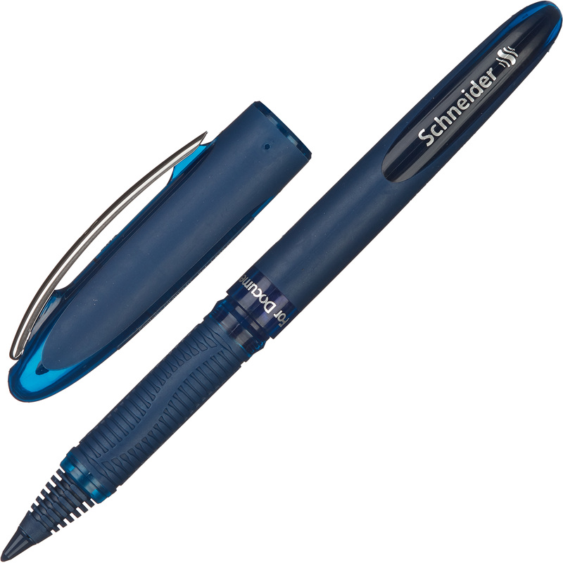 Изображение товара Роллер Schneider One Business синий 0.6 мм комфорт и надежность