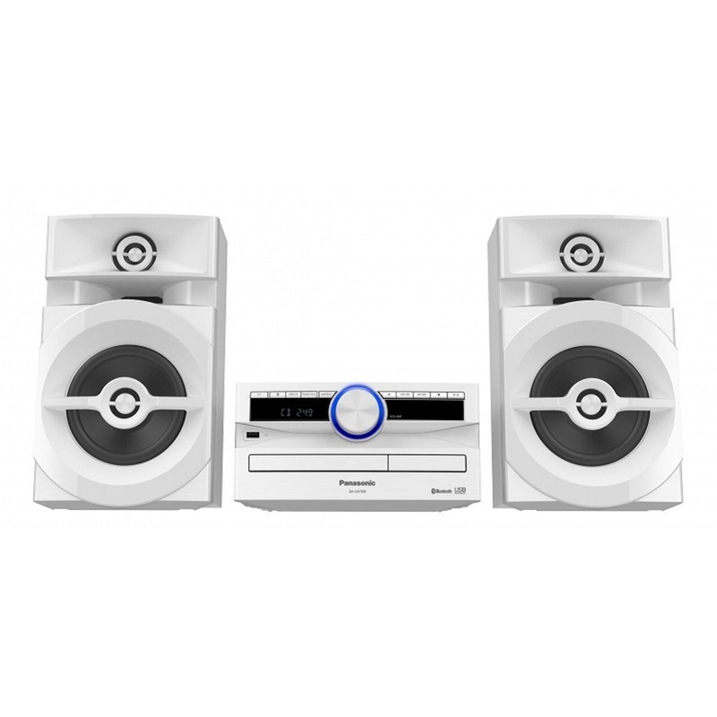 Изображение товара Музыкальный центр Panasonic SC-UX100EE-W мощность 300 Вт USB Bluetooth FM радио