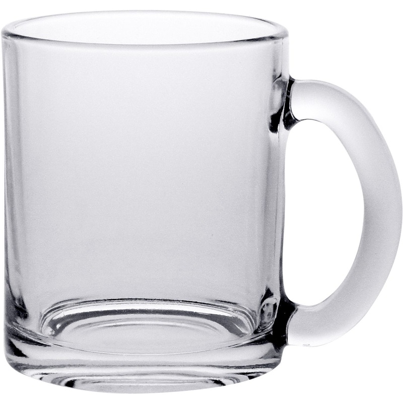 Изображение товара Стеклянная кружка ОСЗ объемом 320 мл набор 24 шт для горячих и холодных напитков