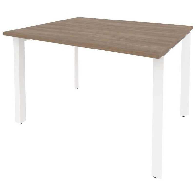 Изображение товара Стол для переговоров Onix-П O.MP-PRG-1.2 1180x980x750 мм дуб аризона/белый