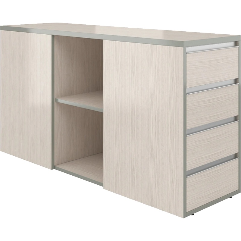 Изображение товара Тумба приставная сосна карелия 1200x426x750 мм