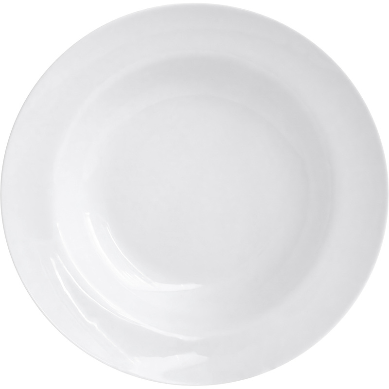 Изображение товара Тарелка суповая Добрушский фарфоровый завод Идиллия фарфор 20 см белая