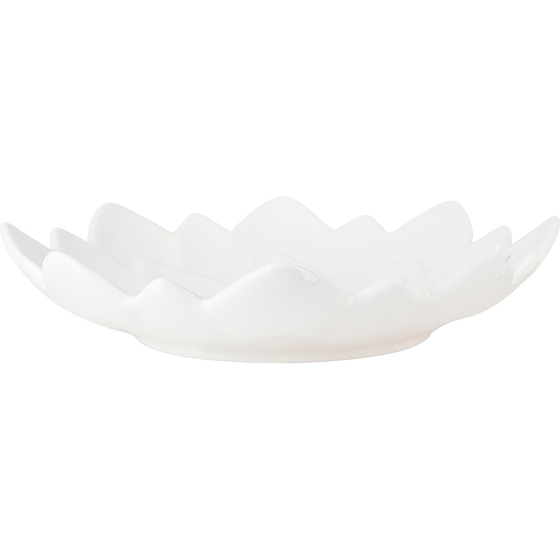 Изображение товара Салатник фарфоровый Nouvelle Home Маршмеллоу 30х30х6 см 1050 мл белый (2 штуки в упаковке)