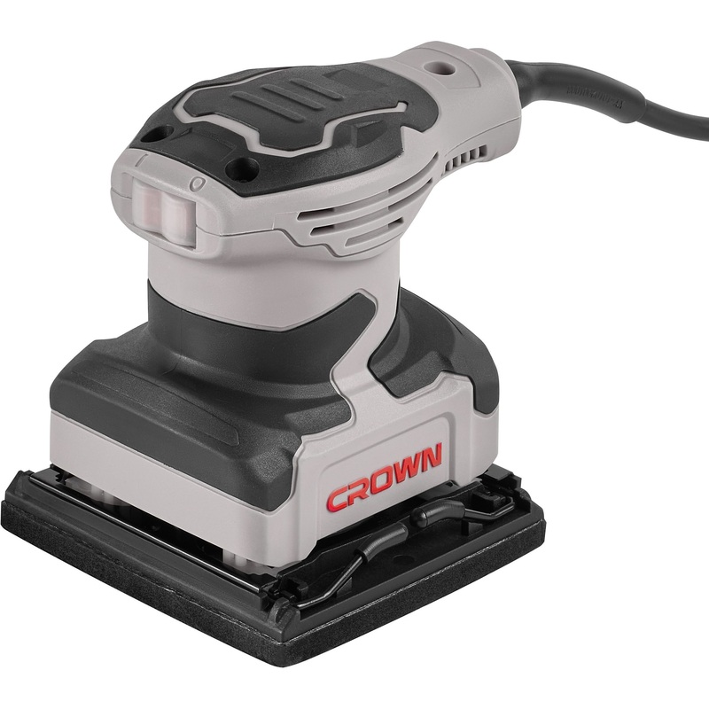 Изображение товара Шлифмашина вибрационная Crown CT13679 сетьвая мощность 260 Вт