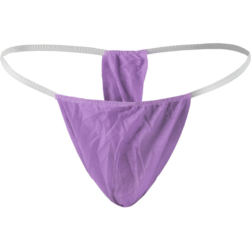 Изображение товара Трусы одноразовые бикини женские Чистовье 44-48 сиреневые 25 штук